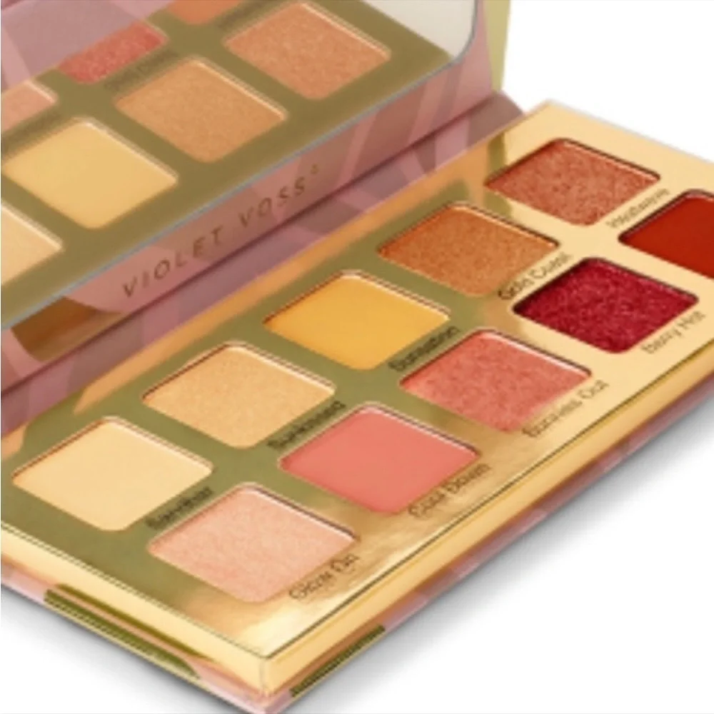 Violet Voss Sunkissed Summer eyeshadow palette pro series summer never used